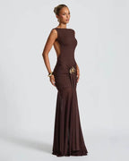Mocha Muse - Maxi Dress