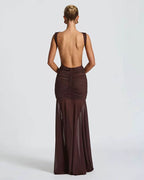 Mocha Muse - Maxi Dress