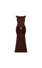 Mocha Muse - Maxi Dress